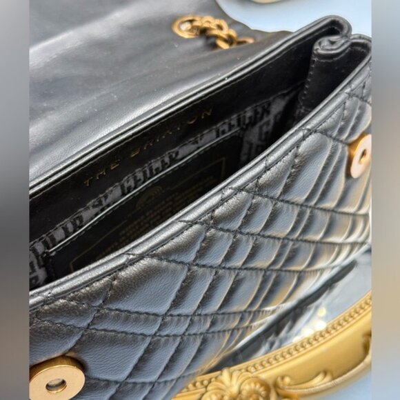 🆕 KURT GEIGER LONDON 🧿 NWOT Mini Brixton Lock Leather Convertible Shoulder Bag - Picture 12 of 15